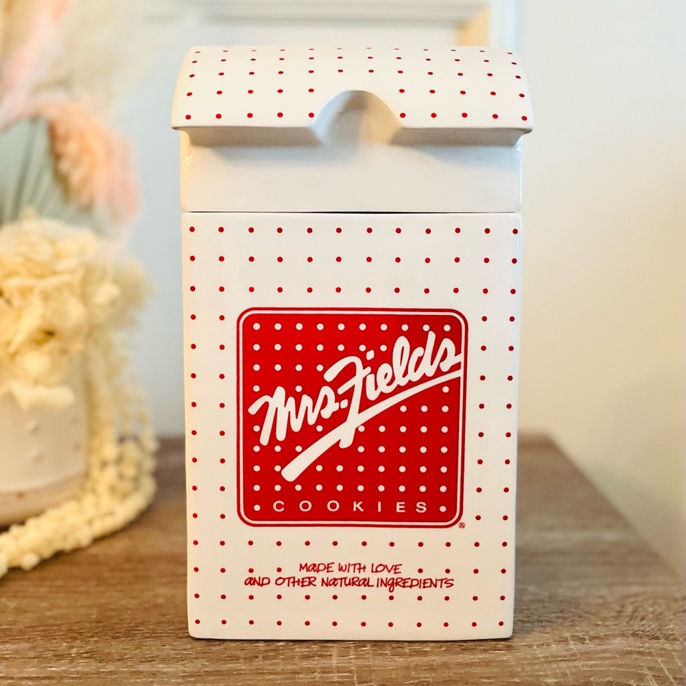 Mrs. Fields Cookie Jar